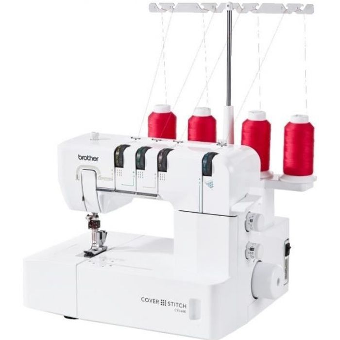 Máquina de recubrir - BROTHER - CV3440 - 4, 3 y 2 hilos - Brazo libre - Amplia área de trabajo