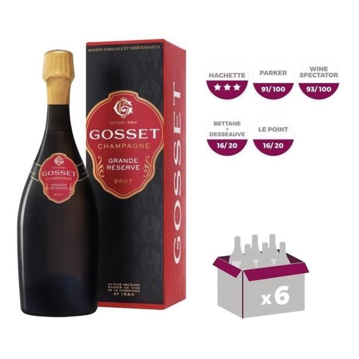 Samppanja Gosset Grande Réserve Brut
