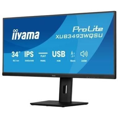 Schermo piatto - IIYAMA - XUB3493WQSU-B6 - IPS UQHD 34