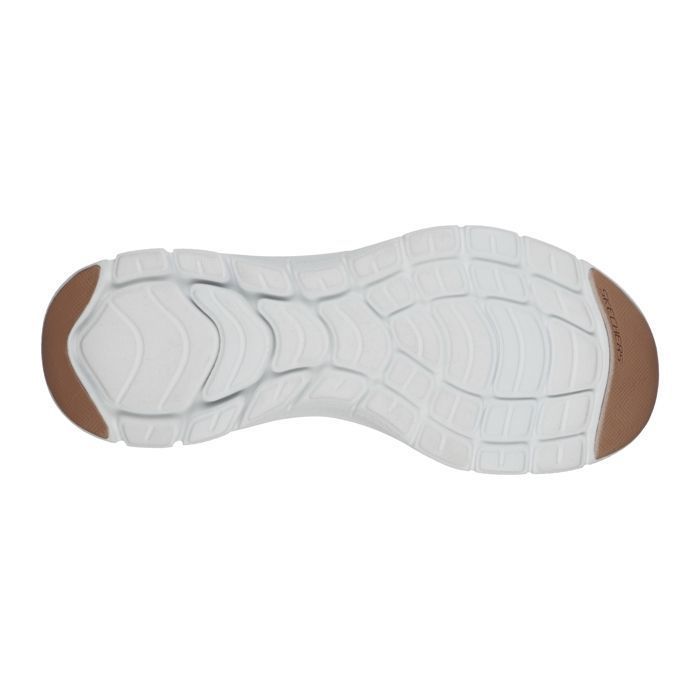 Scarpe da corsa da donna - SKECHERS - Flex Appeal 4.0 - Bianco - Fitness - Strada