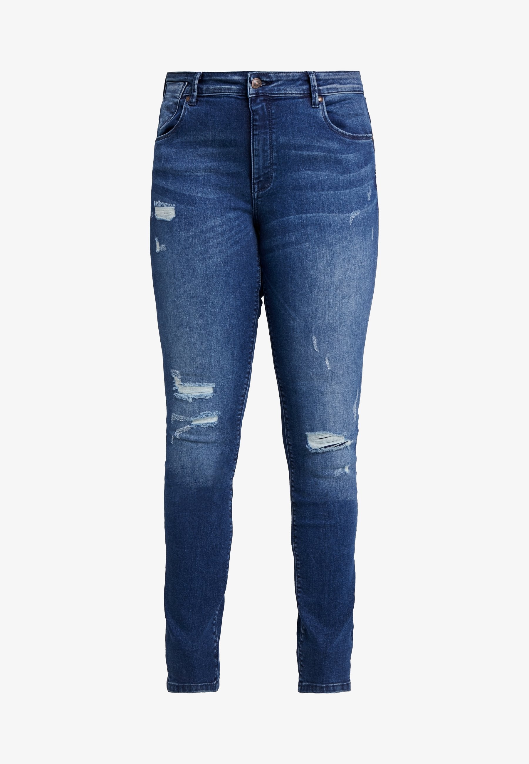 Jeans Skinny Fit ONLY Carmakoma - denim blu scuro