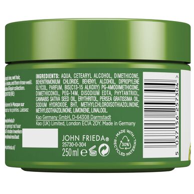 John Frieda Detox Repair maska pro suché nebo poškozené vlasy 250 ml
