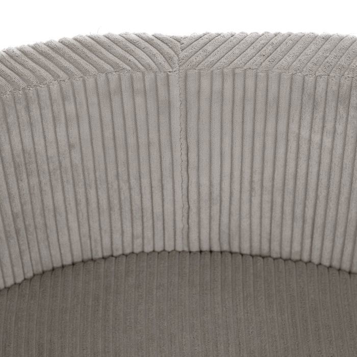 Piscine à Balles pour Bébé Enfants pour la Chambre MISIOO Ronde Velours Côtelé Beige 90x30 cm 200 Balles: Menthe/Doré/Blanc Perle