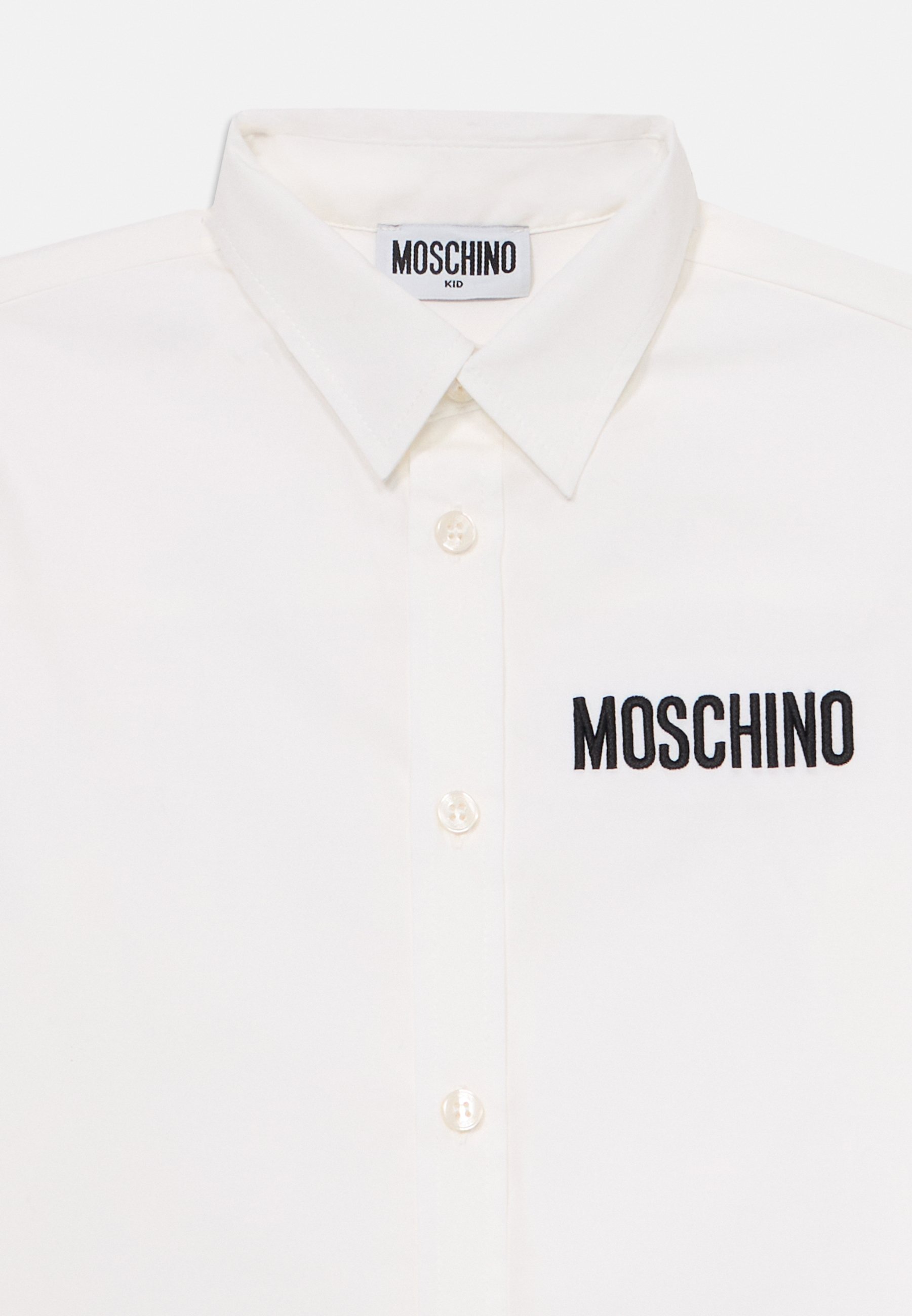 MOSCHINO UNISEX SHIRT - Blouse met knoopsluiting - optisch wit