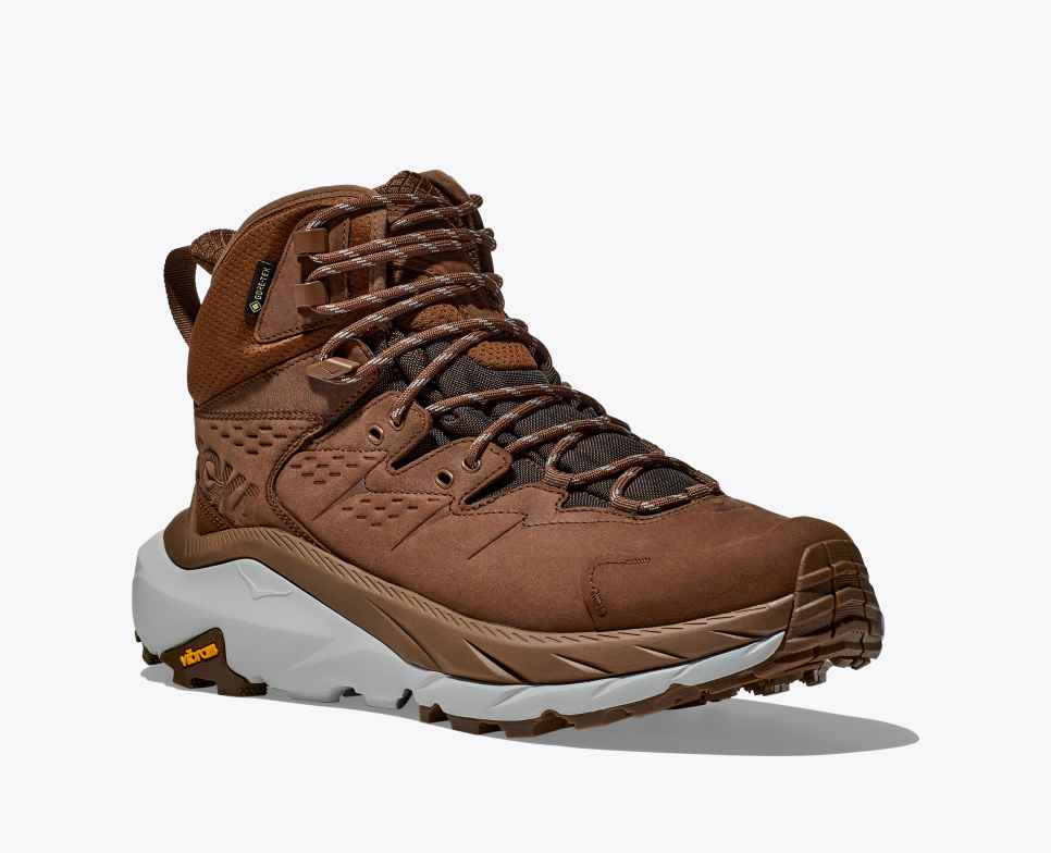 HOKA Kaha 2 GORE-TEX Marrone scuro/Nebbia portuale