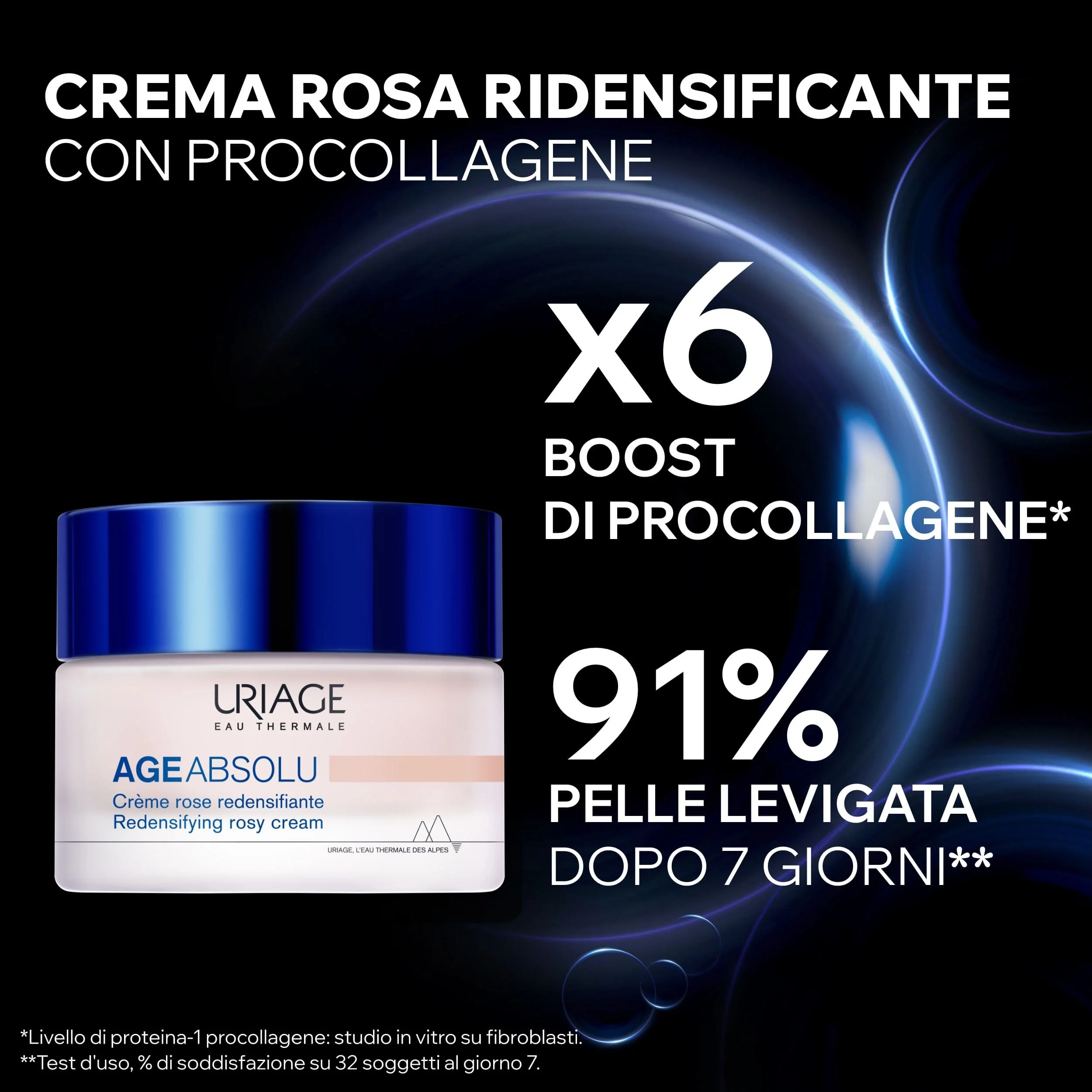 AGE ABSOLU Crema rosa ridensificante - Crema viso giorno antirughe