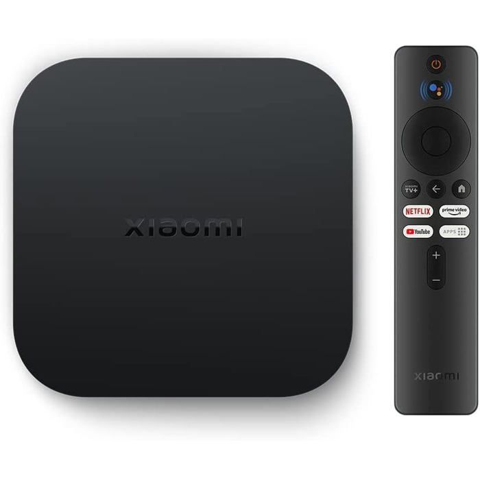 TV Box - Xiaomi Mi TV Box S 2nd Gen, 2GB RAM 8GB ROM, 4K Ultra HD Dolby Vision & Atmos, Black