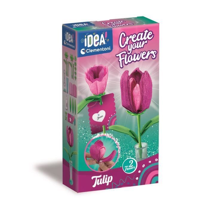 CLEMENTONI - Crea tus propias flores - Tulipán