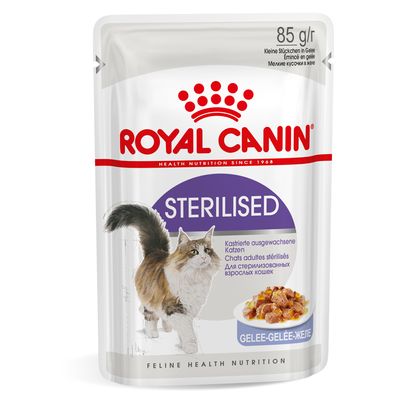 Royal Canin Sterilised -ruoanlaitto hyytelössä
