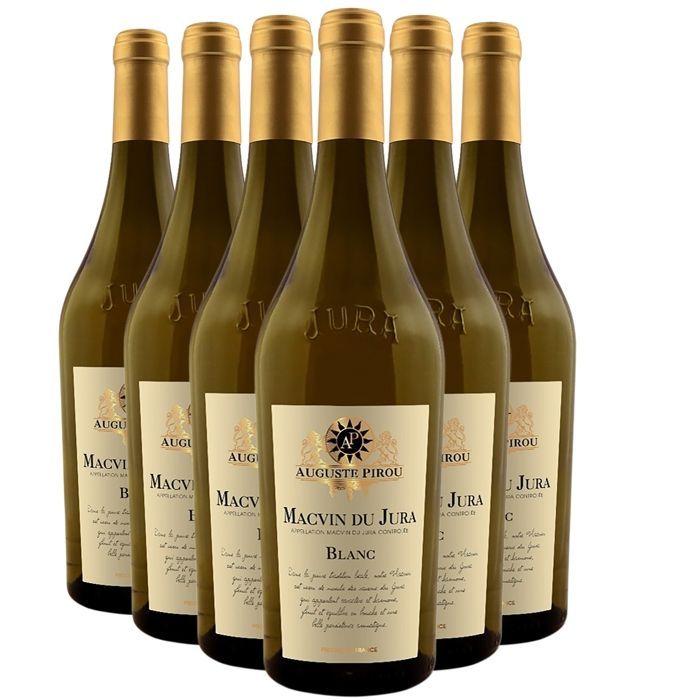 Auguste Pirou Macvin du Jura - Vin Blanc du Jura (6x75cl)