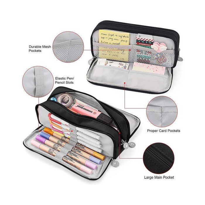 Trousse - Trousse pour garçons et filles - trousses pour l'école - trousse - fournitures scolaires
