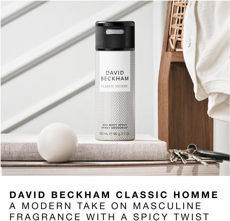 Desodorante Spray David Beckham Classic Homme