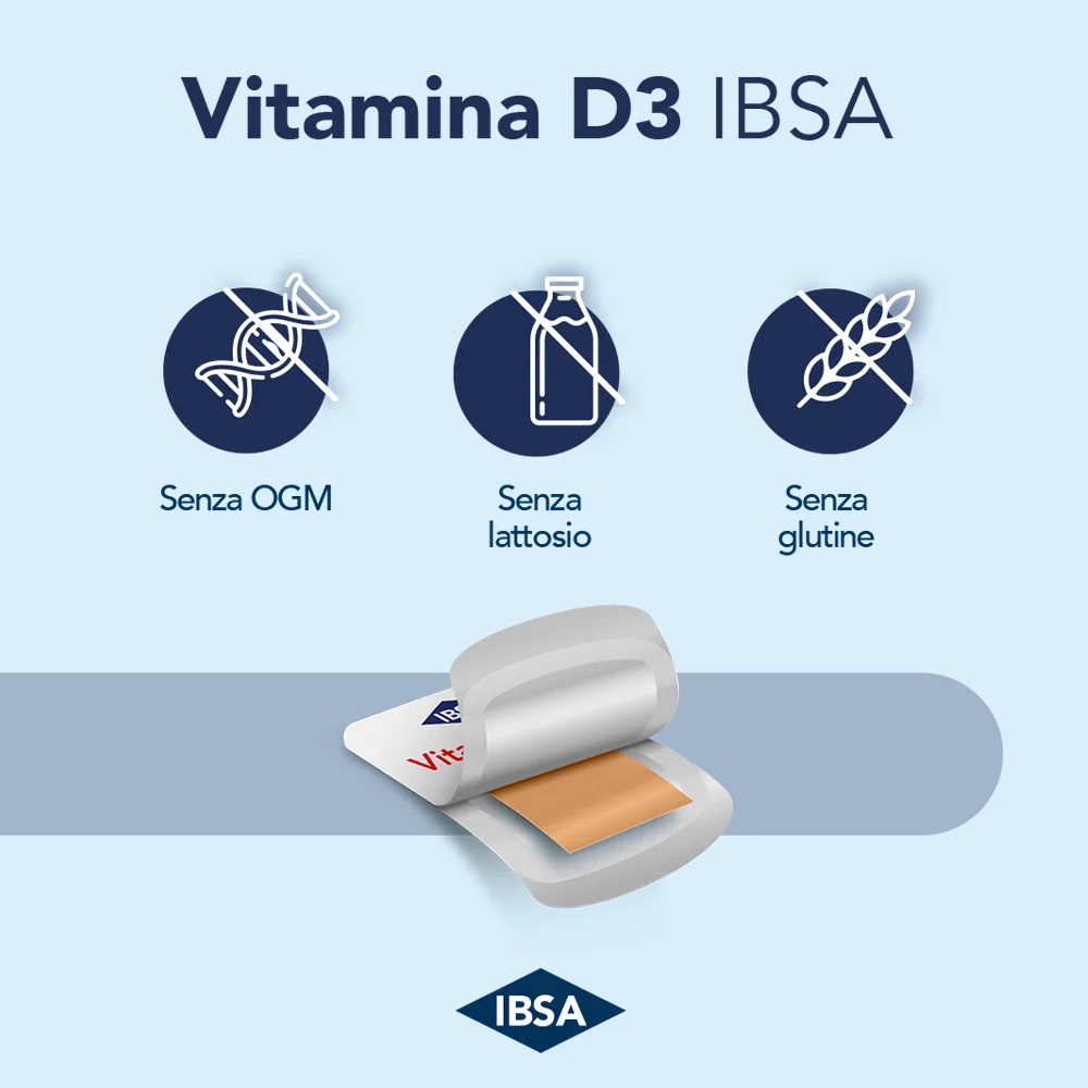 IBSA Vitamine D3 Ibsa 1000UI 30 films orodispersibles Supplément Vitamine D