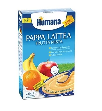 HUMANA Humana Babyvoeding met fruitsmaak 230 g vanaf 4 maanden