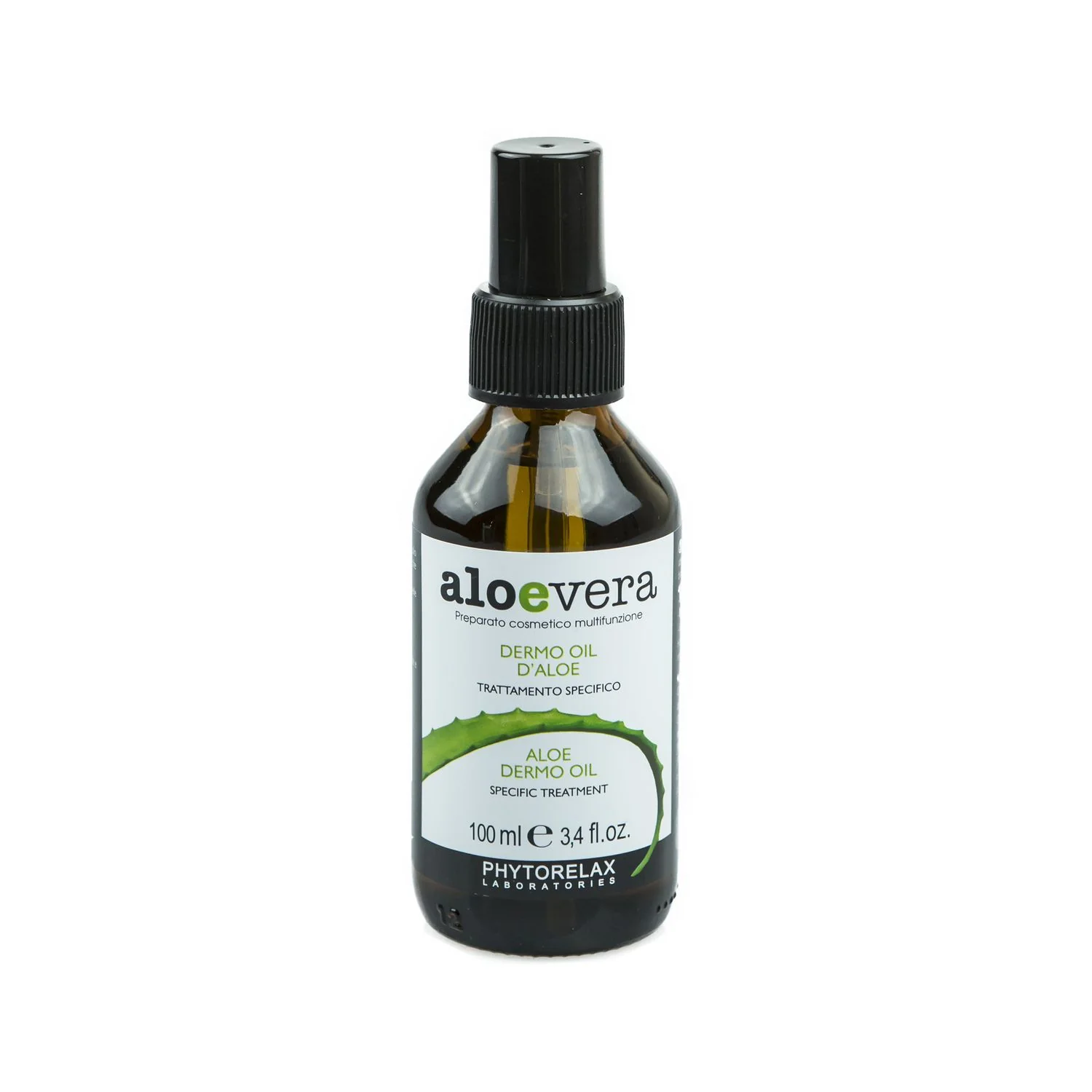 Bodycare 98% Natural Dermo Oil d'Aloe - Olio elasticizzante antismagliature, Olio viso antimacchie, Olio Corpo, Olio corpo Anti-Età