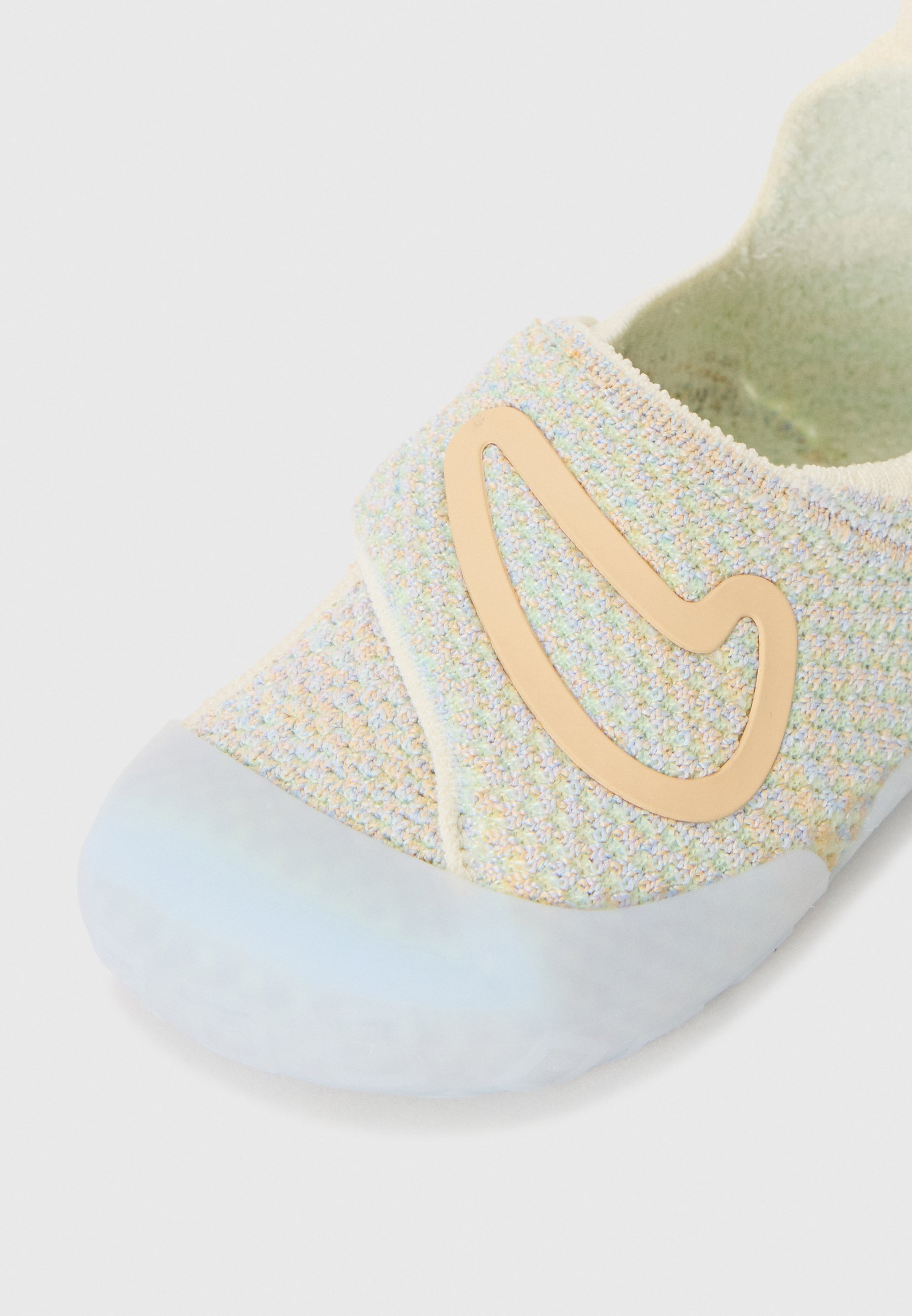 Nike Sportswear UNISEX - Babyschoenen - mintgroen/oranje krijt/aluminiumkleurig/poppenmodel/kokosmelk/blauwe tint