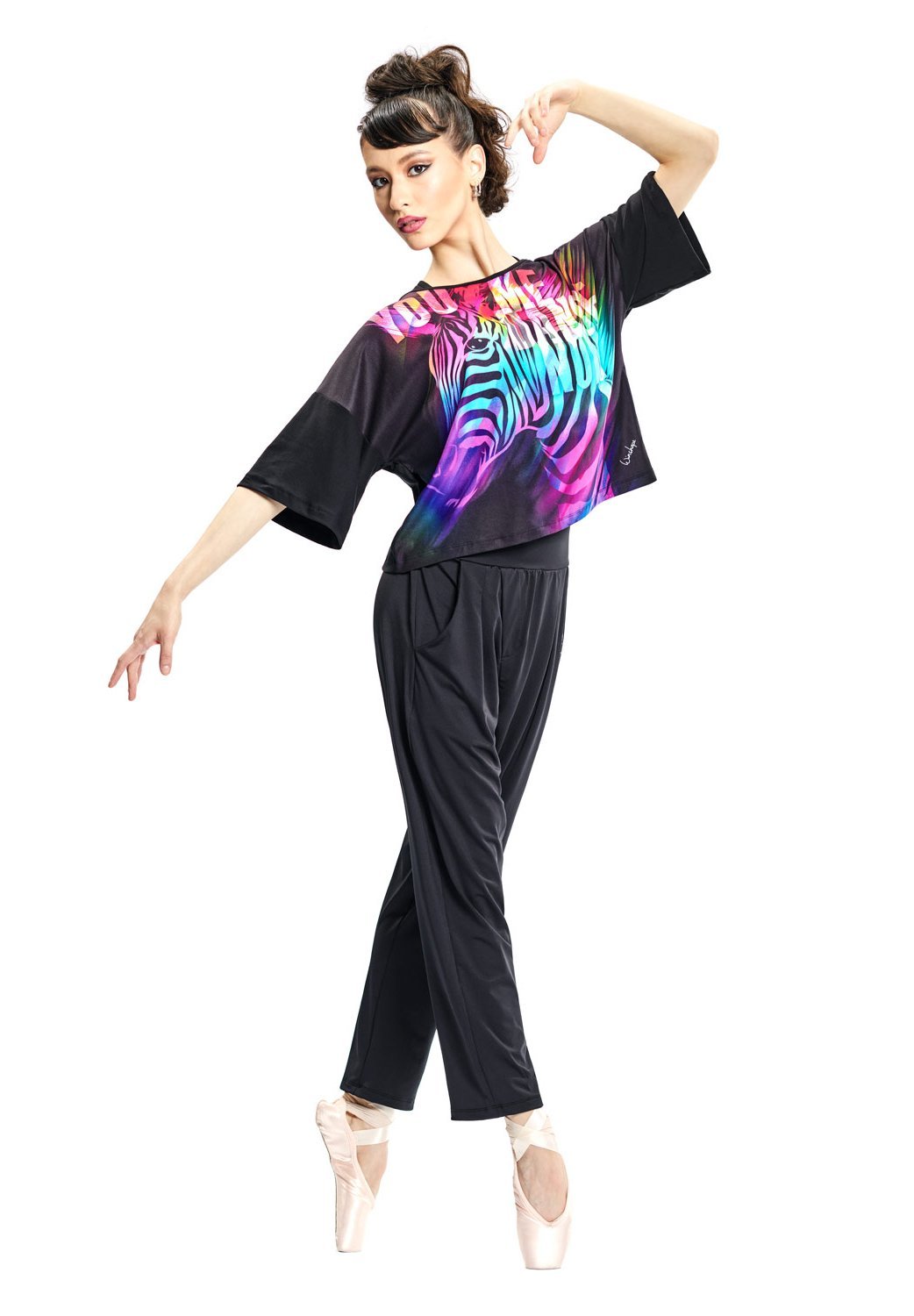 Winshape FUNCTIONAL LIGHT 7/8 - Trainingsbroek - zwart