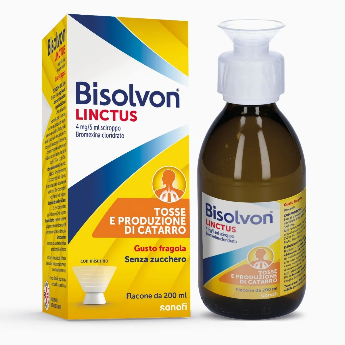 BISOLVON Jarabe Bisolvon 200 ml fresa