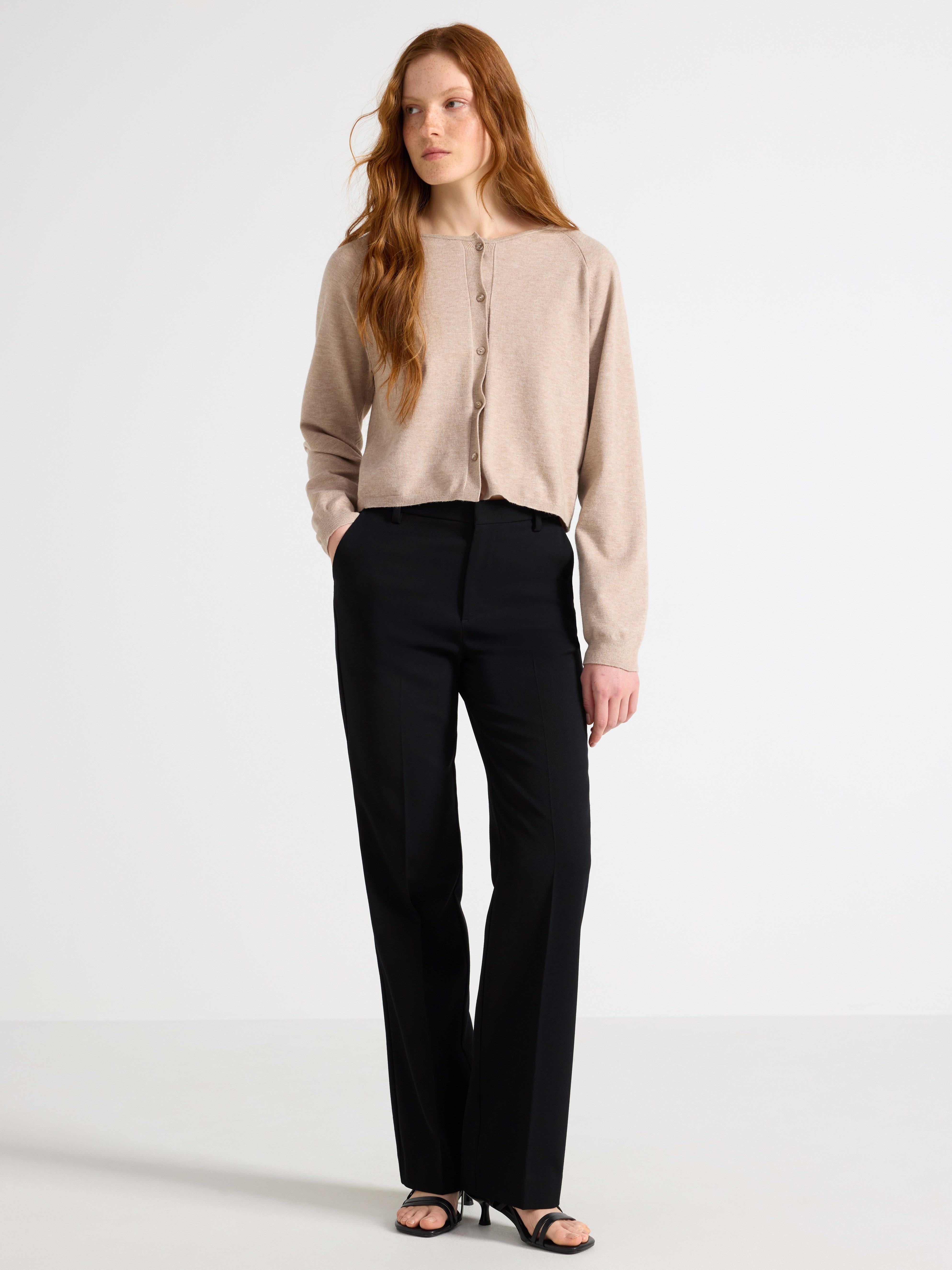 Pantalones acampanados FIONA negros