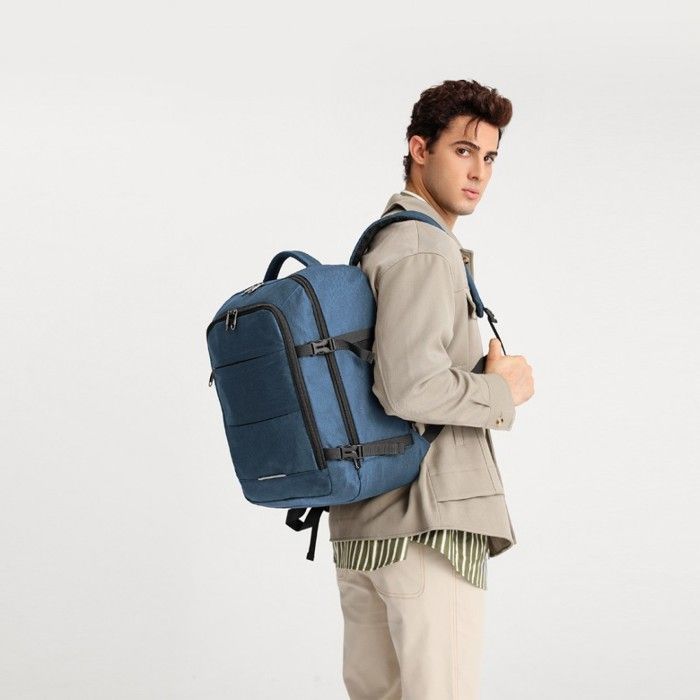 Kono Sac à Dos de Voyage 36x20x45cm Bagage à Main Approuvé comme Valise Cabine Sac pour Avion 30L Grande Capacité Homme
