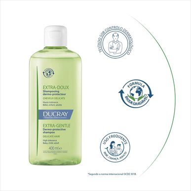 Ducray Extra Doux Shampooing Dermo-Protecteur Ultra Gentle shampoo perhekäyttöön