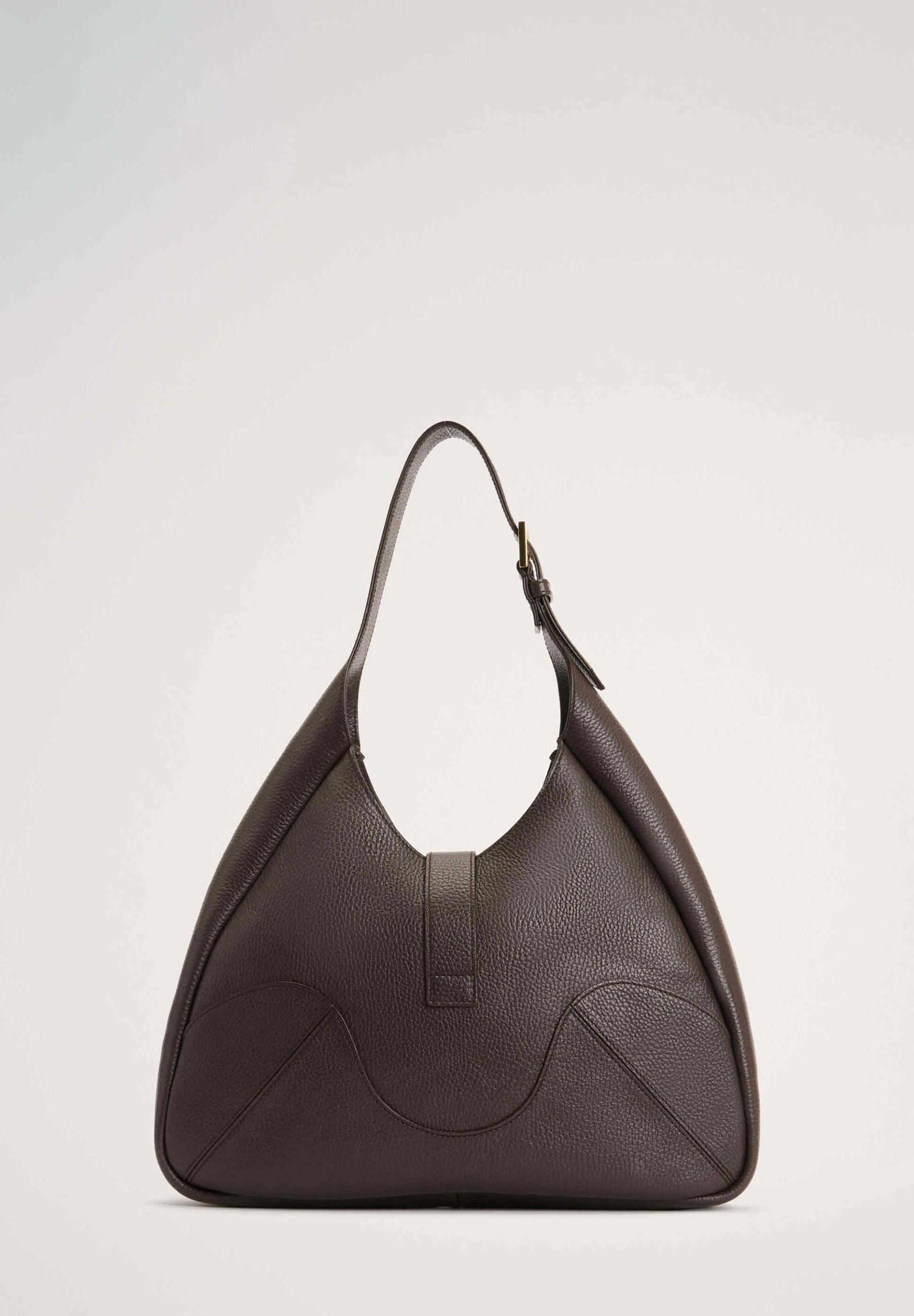 Luisa Spagnoli IMELE - Borsa a mano - marron glace/oro