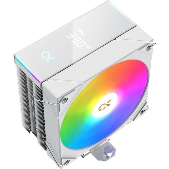 CPU-koeler - XIGMATEK AK4 Digital Arctic - AMD AM5/AM4 - 1x 120mm ARGB-ventilator - Wit