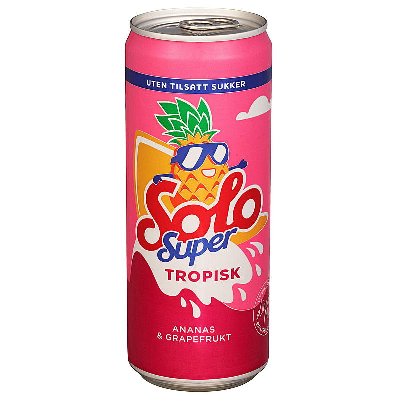 Solo Solo Super 0,33 l boks slim tropisk