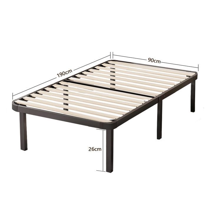 Sleivant - Lattenbodem 90x190cm met 6 poten | Lattenbodem voor volwassenen | 14 latten | Snelle en eenvoudige montage