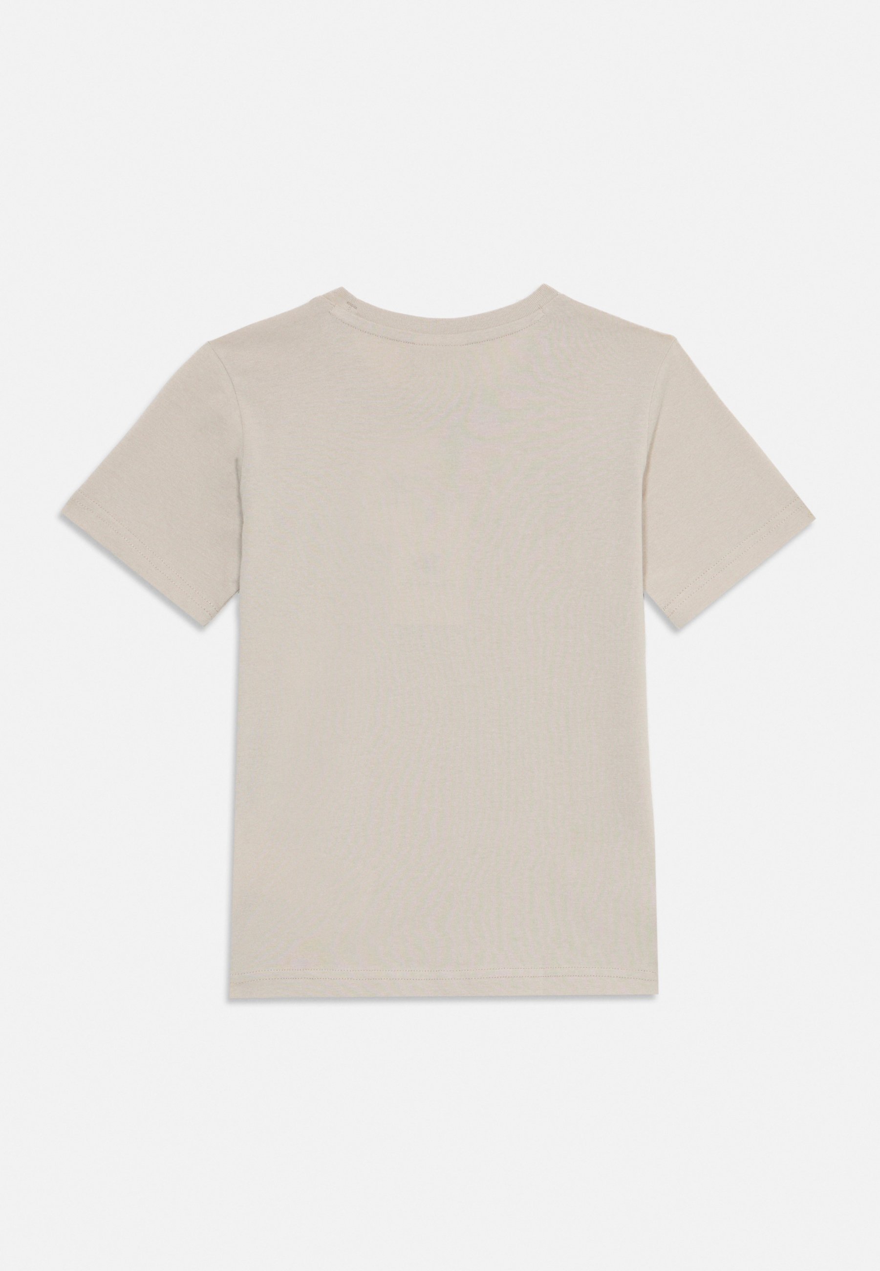 T-shirt unisexe imprimé Champion ICONS CONTRAST CREWNECK - beige