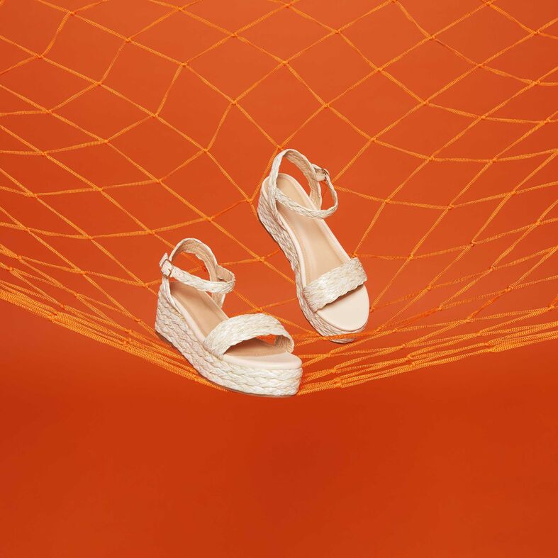 Sandales / nu-pieds Femme Beige