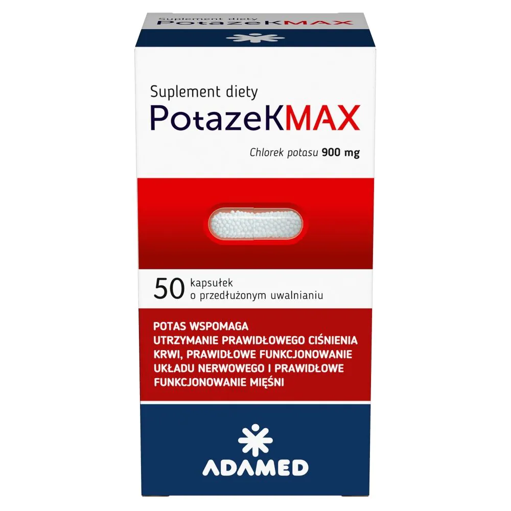 Potazek Max Kapsułki o przedłużonym uwalnianiu