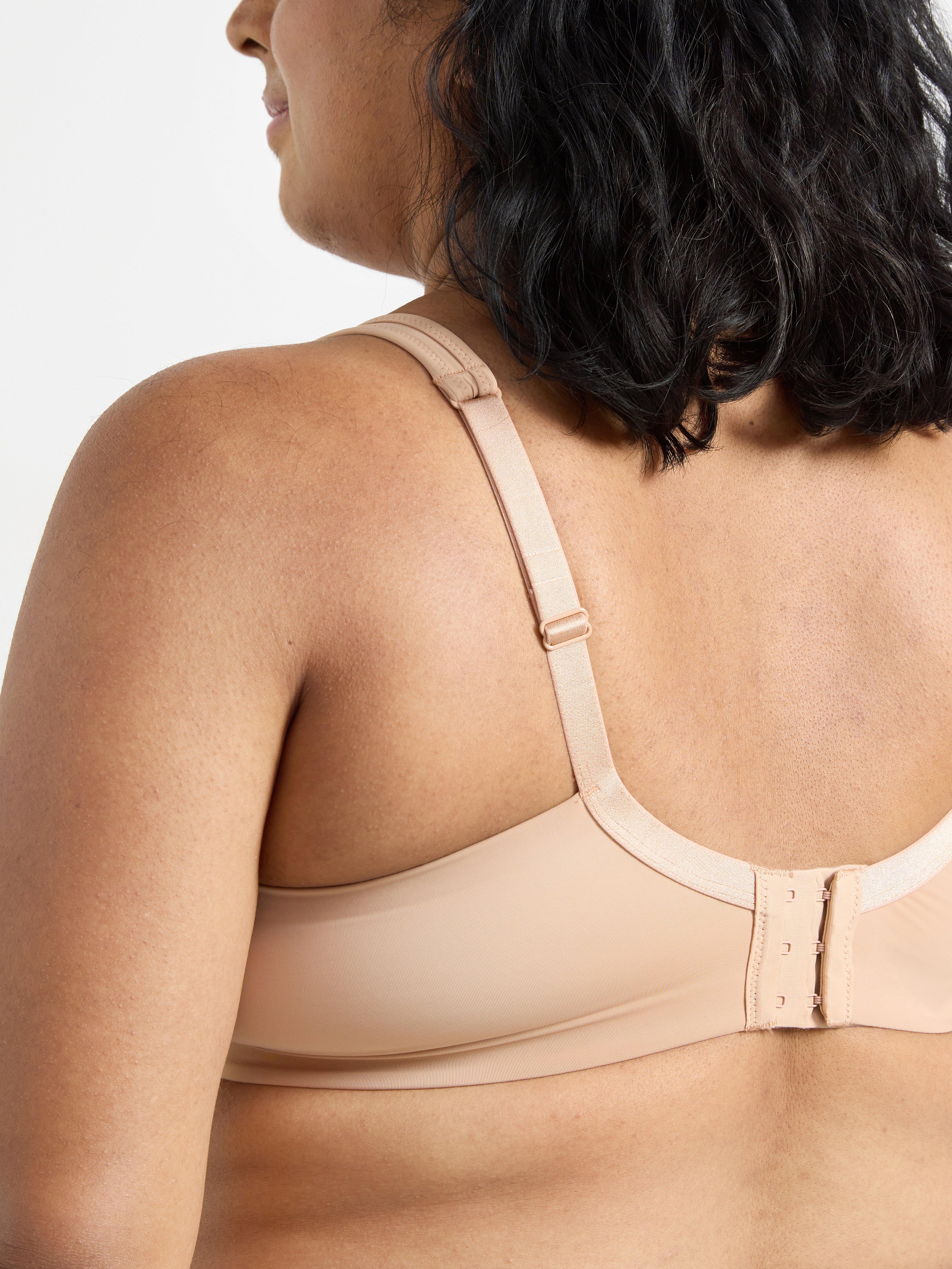 Bygellös protes-bh Beige