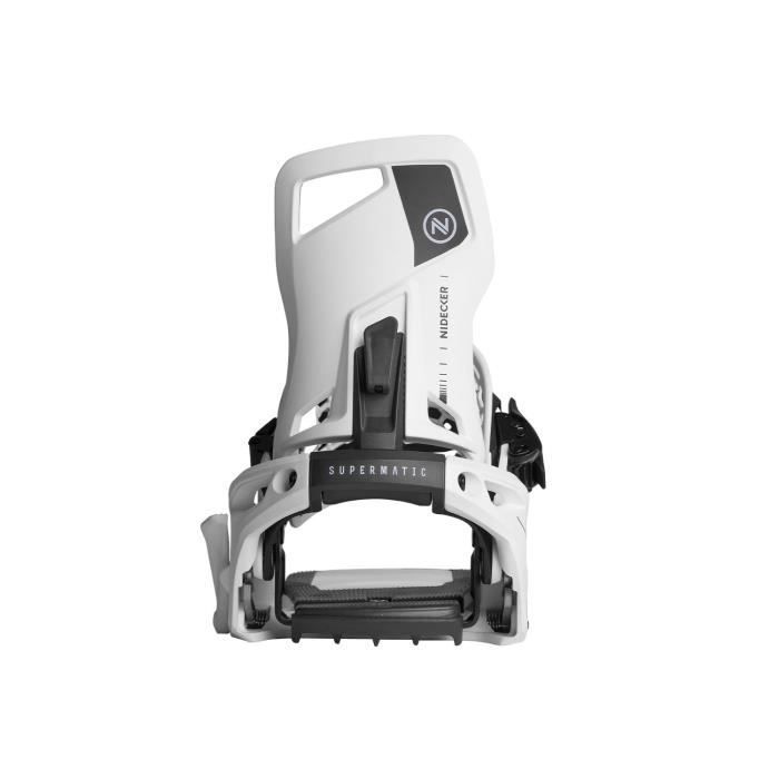Nidecker Supermatic White Men's Snowboard Bindings