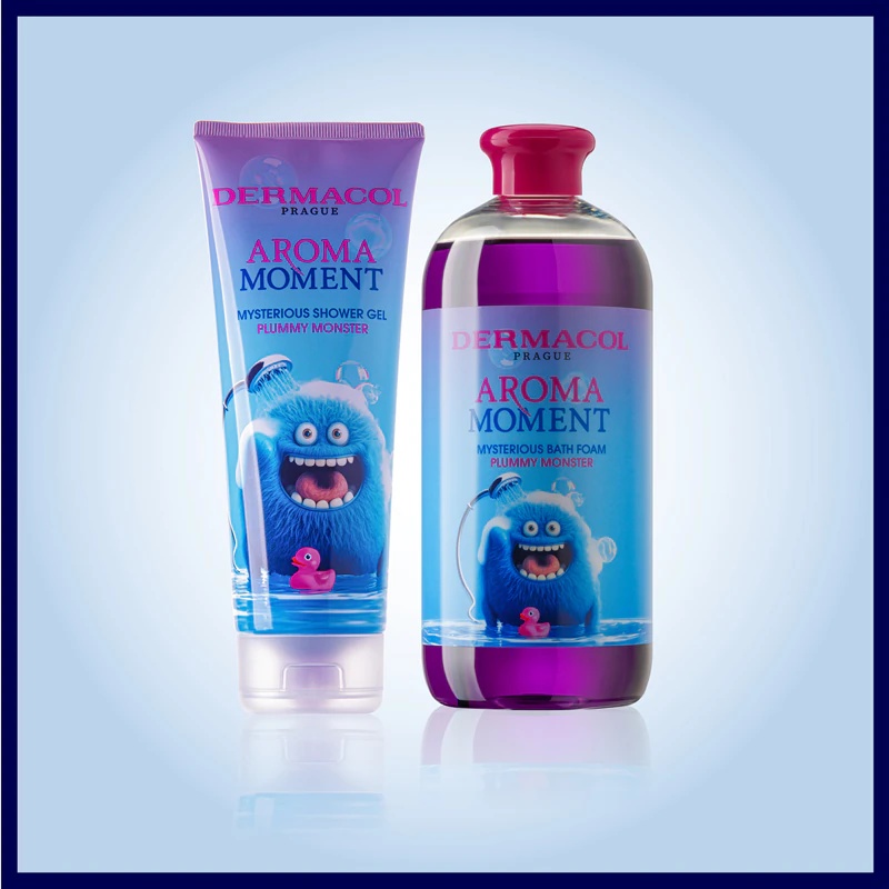 Dermacol Aroma Moment Plummy Monster pena za kopel za otroke