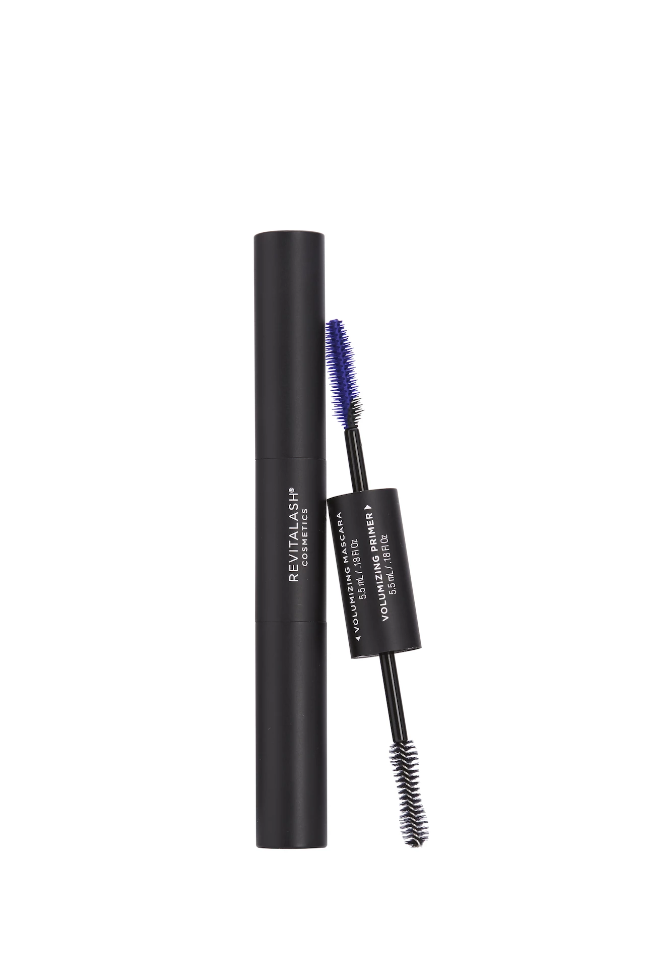 Maskara za volumen s dvostrukim efektom, boja Raven Black - Revitalash