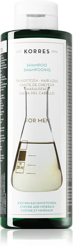 Korres Cystine & Minerals Anti-Haarausfall Shampoo für Männer