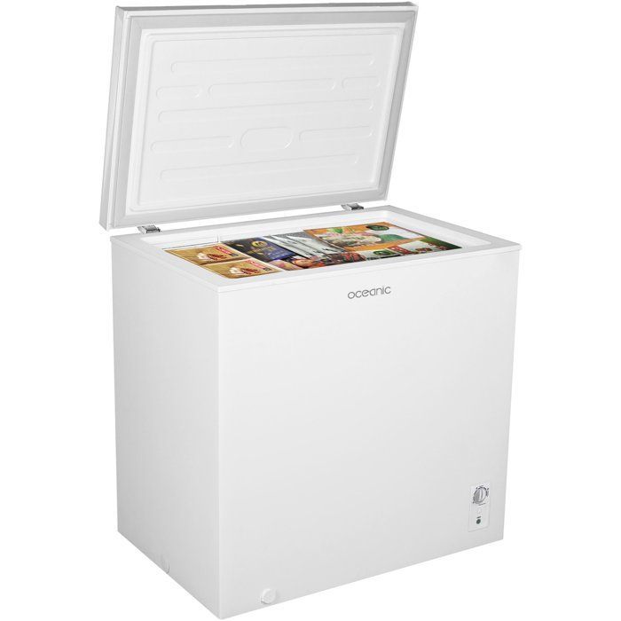 Diepvrieskist - CONTINENTAL EDISON - OCEACC194WD - Energieklasse D - 194 L - 81,8 x 55,8 x 83,5 cm - Wit