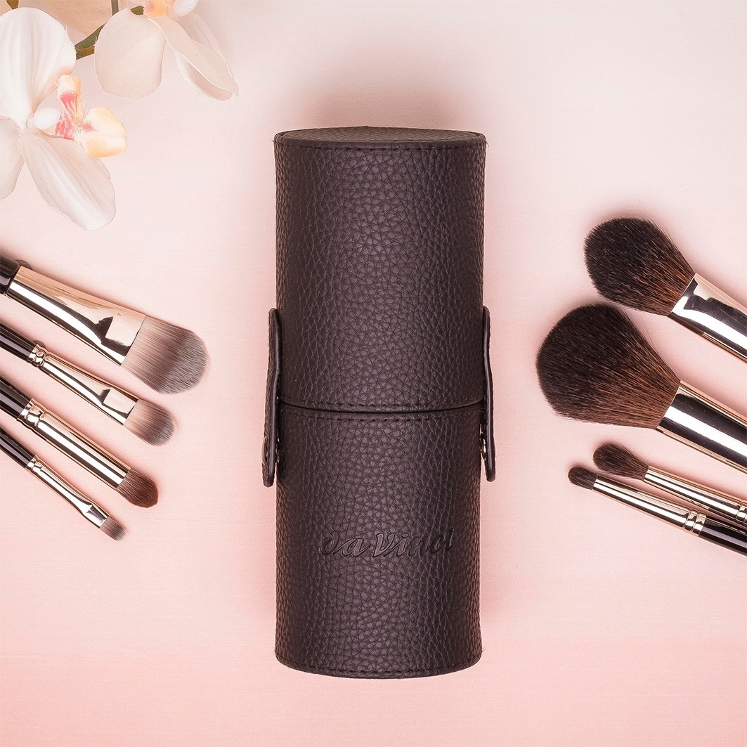 „Da Vinci“ kosmetikos krepšys, „Da Vinci Classic“ šepetėlių dėžutė, juoda – 1 vnt.