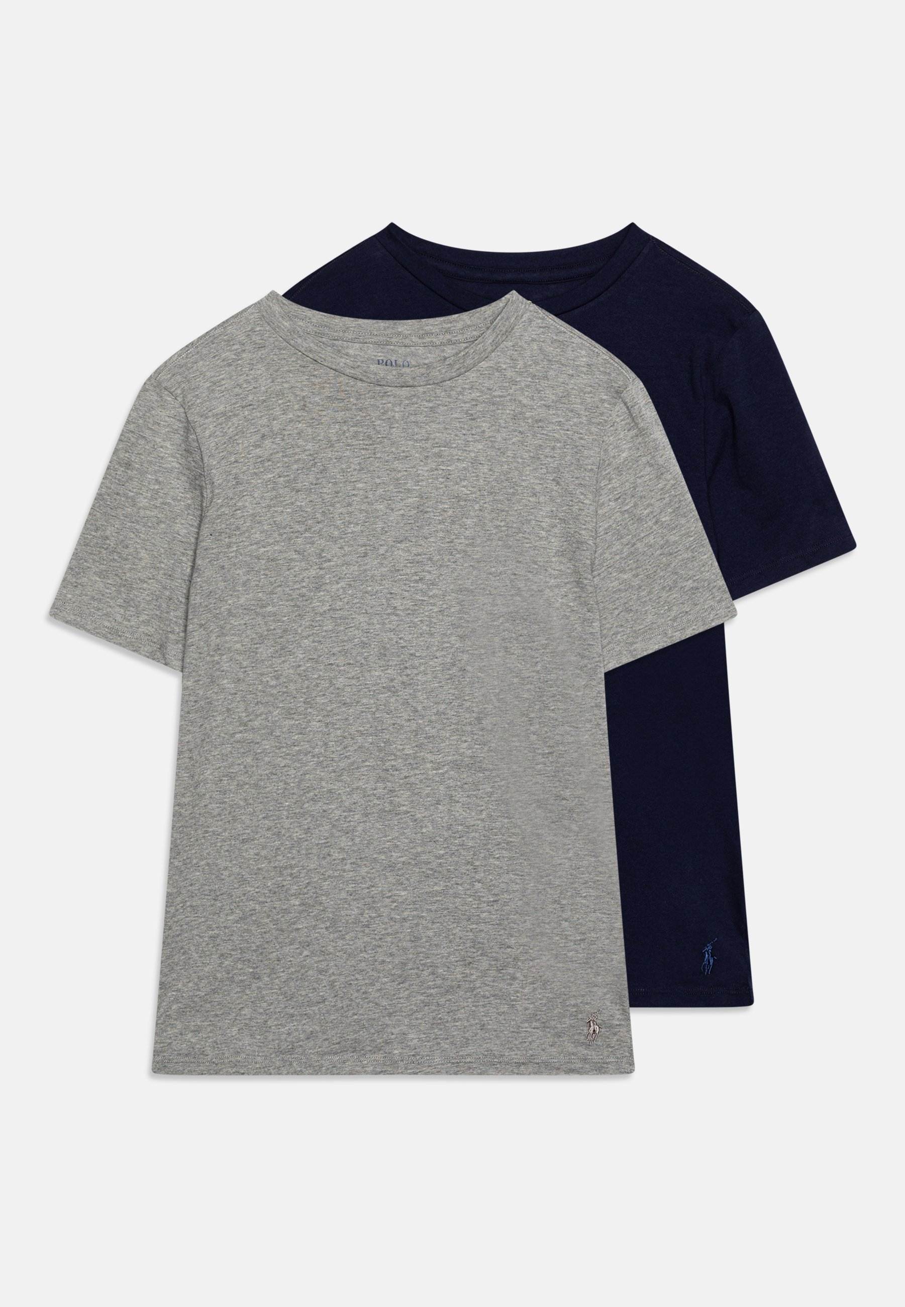 Lot de 2 t-shirts Polo Ralph Lauren à col rond - Bleu marine Newport