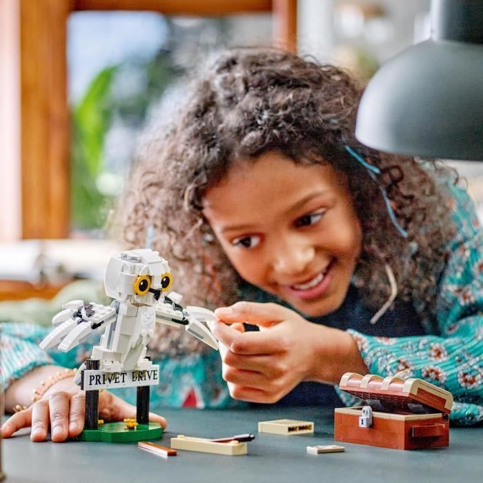LEGO Harry Potter 76425 Hedwig op Privet Drive 4, bouwset voor kinderen