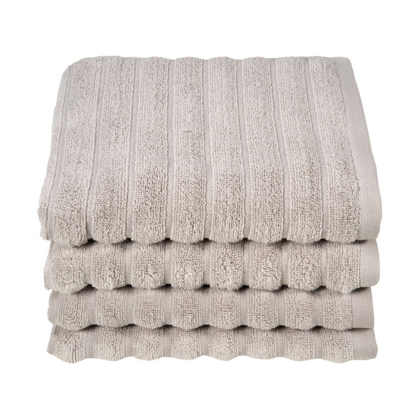 Pyyhe High/Low, 2 x 2-osainen setti, harmaa