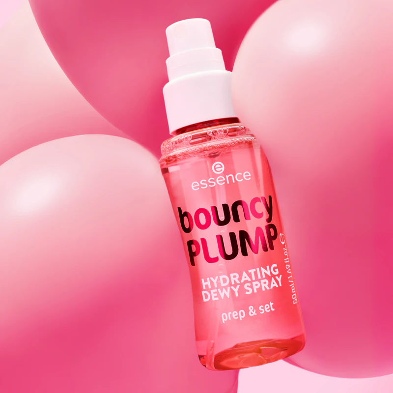 essence bouncy plump hydraterende make-up fixatiespray