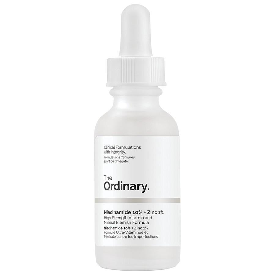 „The Ordinary“ drėkinamasis serumas nuo spuogų su niacinamidu 10 % + cinku 1 % – 30 ml