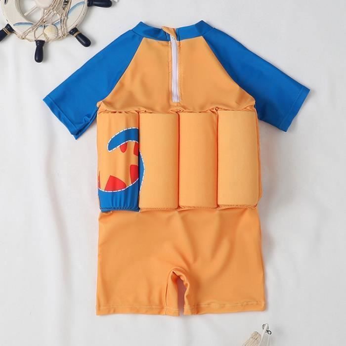 Muta galleggiante per bambini - Costume da bagno - 2-4 anni - Arancione, Blu - Principiante - Galleggianti in EVA
