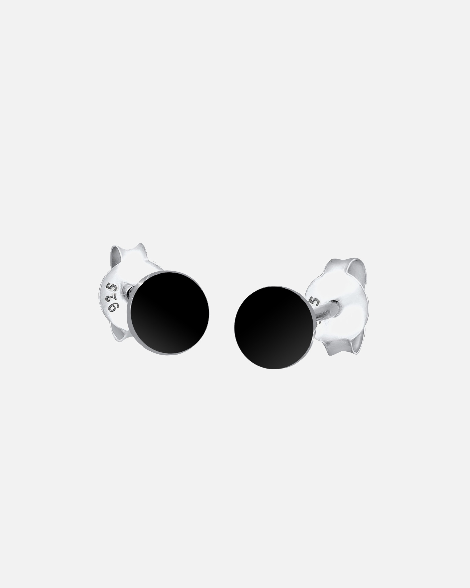 Elli Femmes Cercle Basique Géo Tendance en Argent Sterling 925