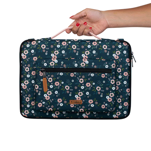 Cabaia Sandton 13-Zoll-Laptoptasche, Petrolblau