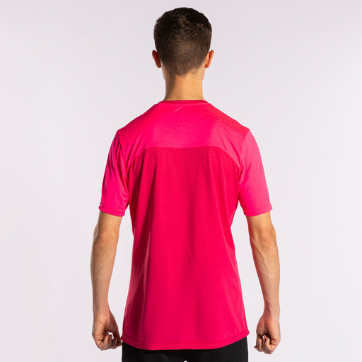 Camiseta Manga Corta Joma Winner Ii Rosa Flúor