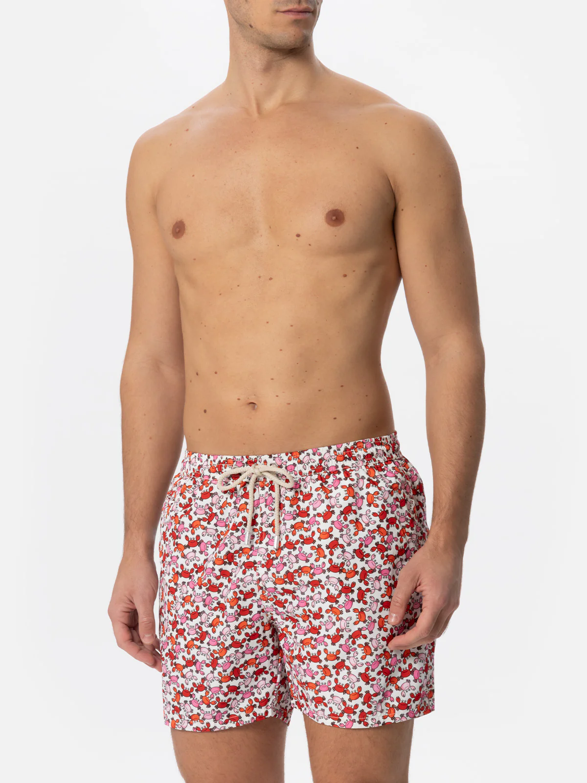 Costume da bagno da uomo con stampa granchi