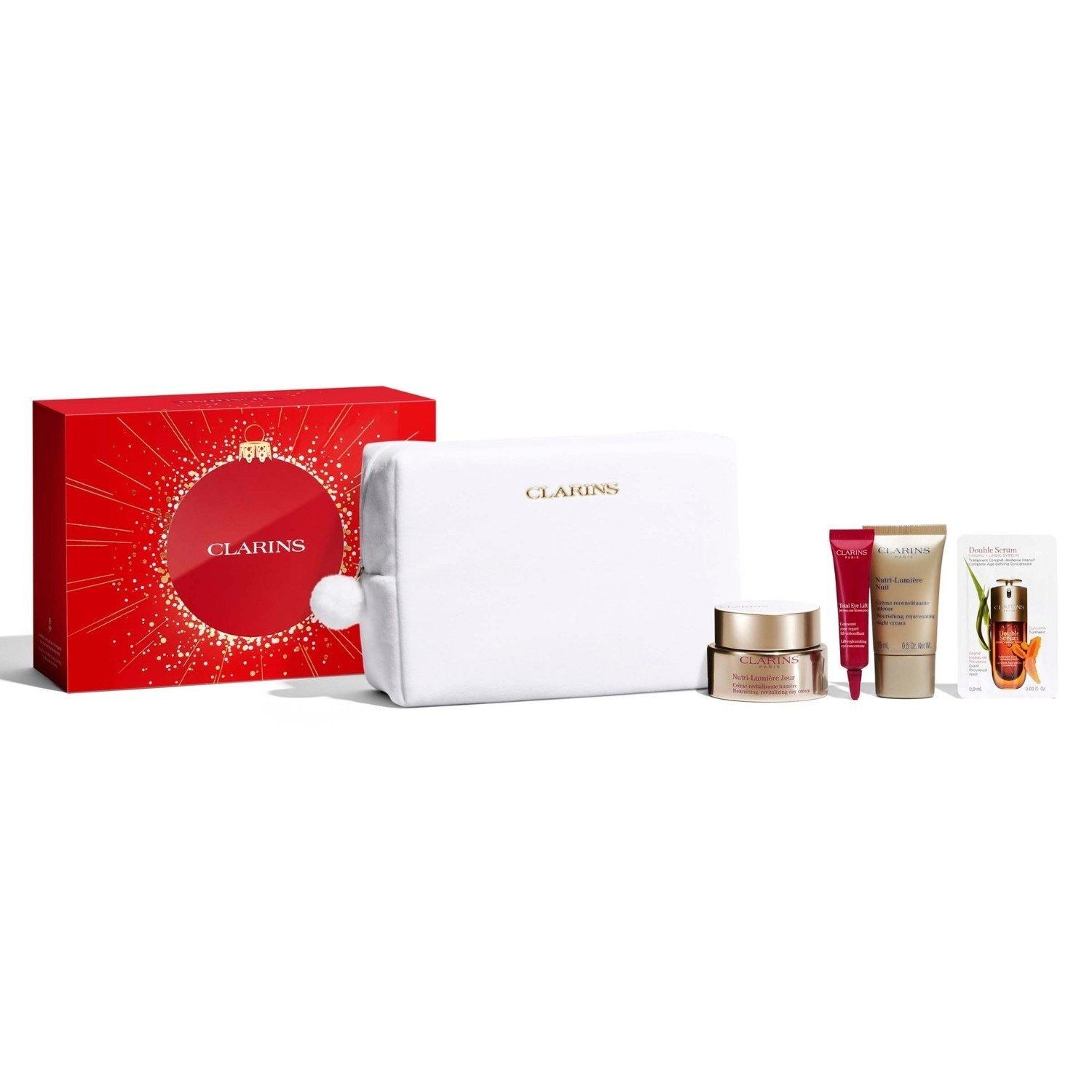 Clarins Nutri-Lumière 60+ veido priežiūros rinkinys – 1 vnt
